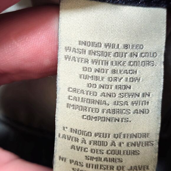 NEW J Brand Women’s Jeans Clean Girl Minimal Capsule Sustainable Indigo Denim 24 - Picture 9 of 10